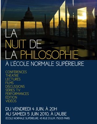 Nuit de la Philosophie Nuit de la Philosophie