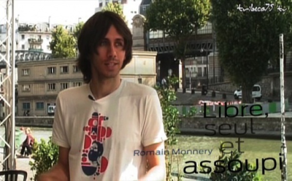 Romain Monnery, auteur de "Libre, seul et assoupi"